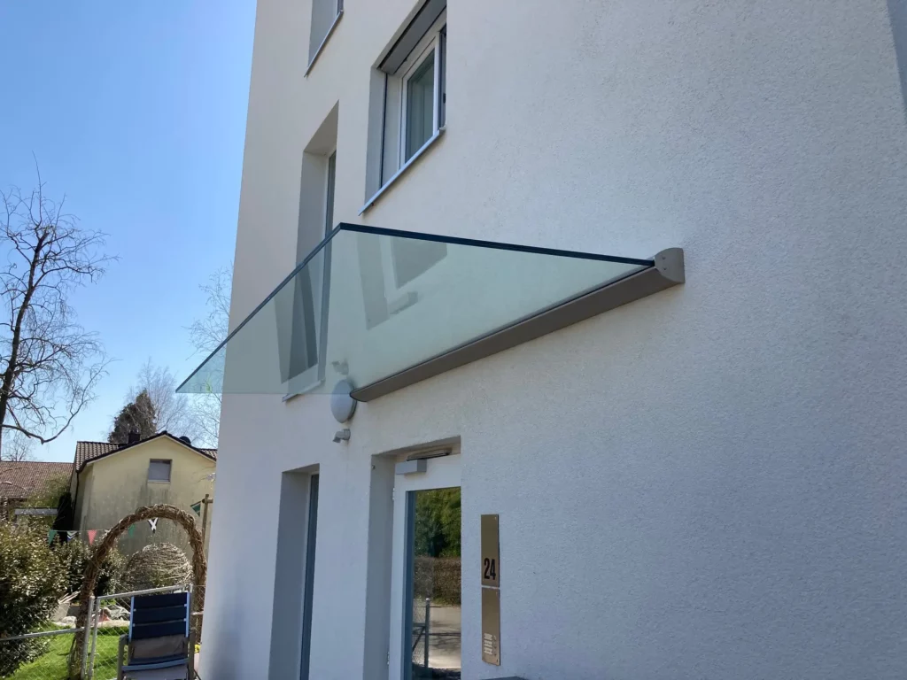 Glasvordach EFH Berger – Foto 1