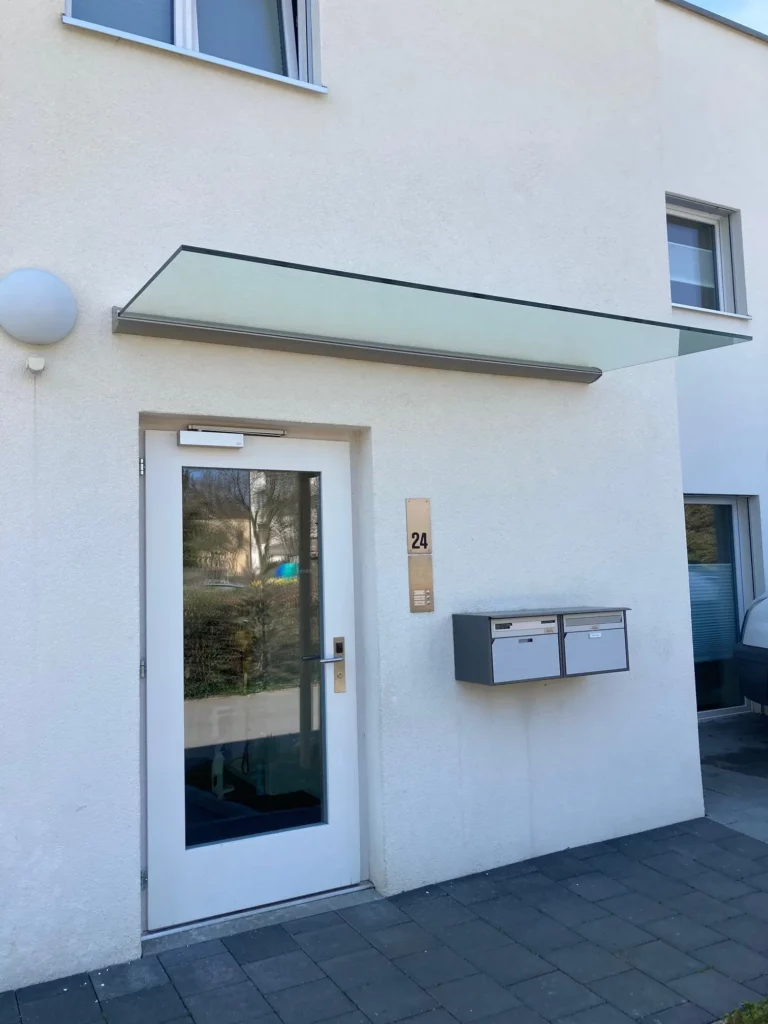 Glasvordach EFH Berger – Foto 4