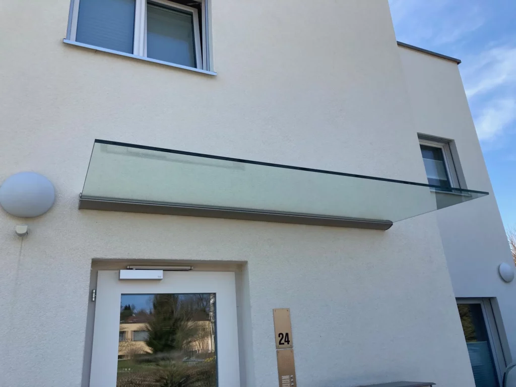 Glasvordach EFH Berger – Foto 2