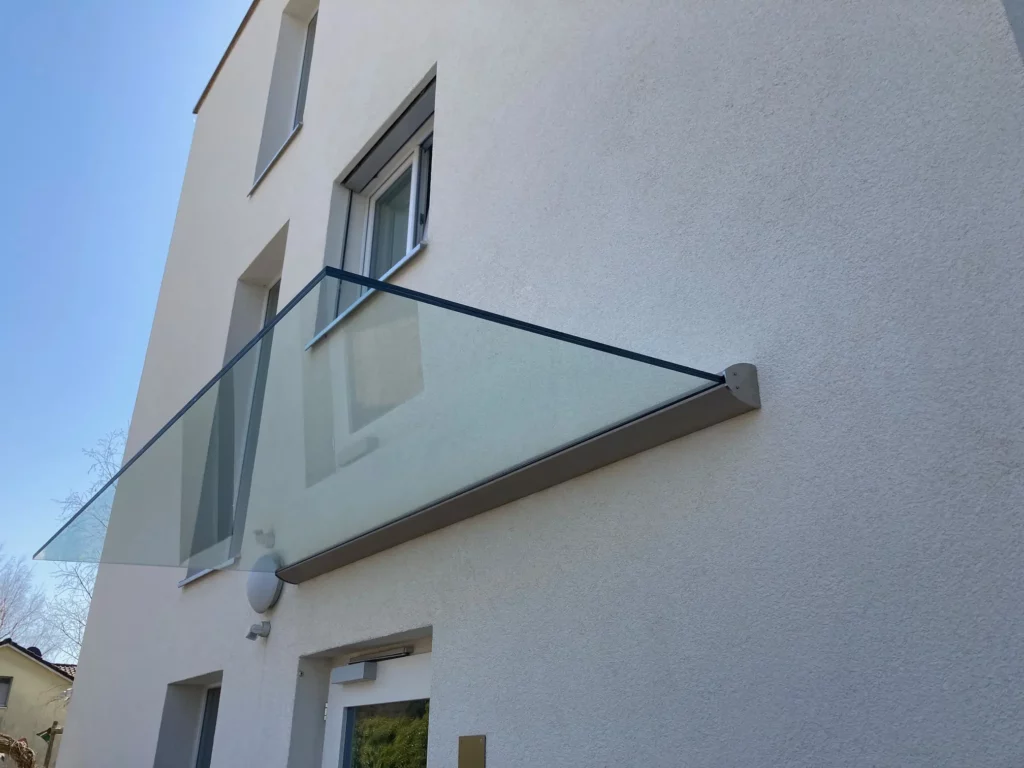 Glasvordach EFH Berger – Foto 3