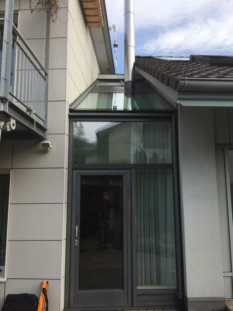 Glasvordach Morf – Foto 1
